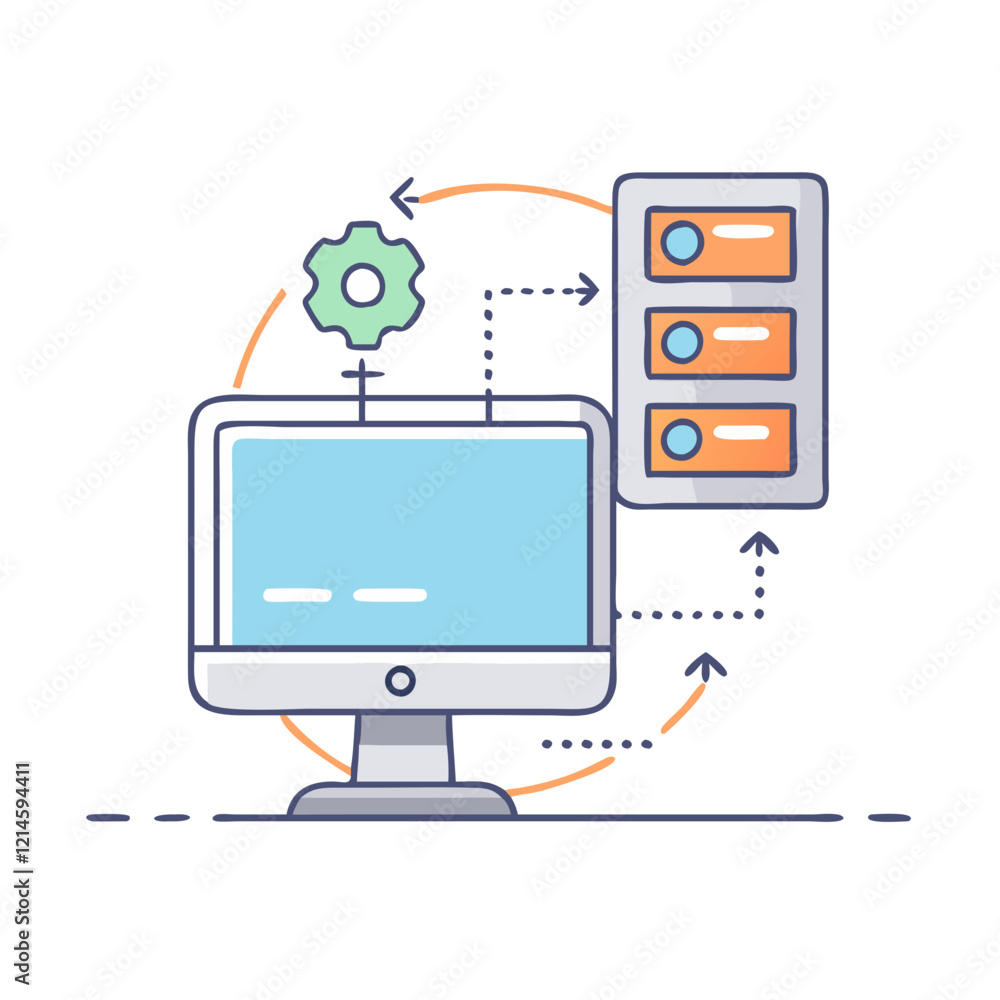 virtual machine icon, virtual machine vector illustration-simple illustration of virtual machine, perfect for virtual machine logos and icons virtual machine icon, virtual machine vector illustration-simple illustration of virtual machine, perfect for virtual machine logos and icons