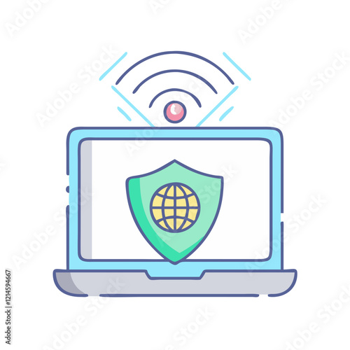 vpn icon, vpn vector illustration-simple illustration of vpn, perfect for vpn logos and icons