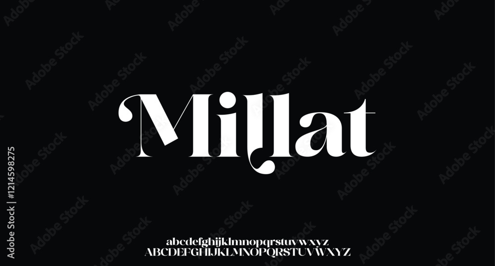 Elegant Font. Luxurious Glamour Exclusive Regular Font. Uppercase Lowercase and Number. Minimal Fashion Design
Elegant Font. Luxurious Glamour Exclusive Regular Font. Uppercase Lowercase and Number. Minimal Fashion Design