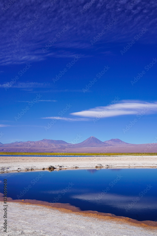 Laguna Cejar, Salar de Atacama, San Pedro de Atacama, Chile Laguna Cejar, Salar de Atacama, San Pedro de Atacama, Chile