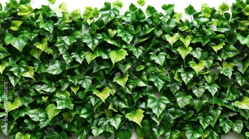 Wallpaper Mural Lush Greenery Wall – High-Quality Stock Image for Nature and Interior Design Projects Torontodigital.ca