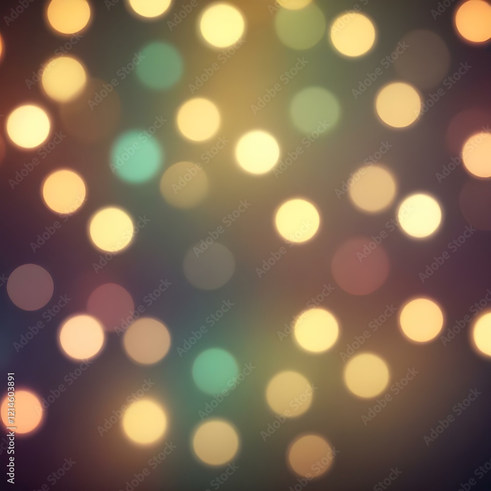 Obraz premium Soft bokeh light effects in various tones 