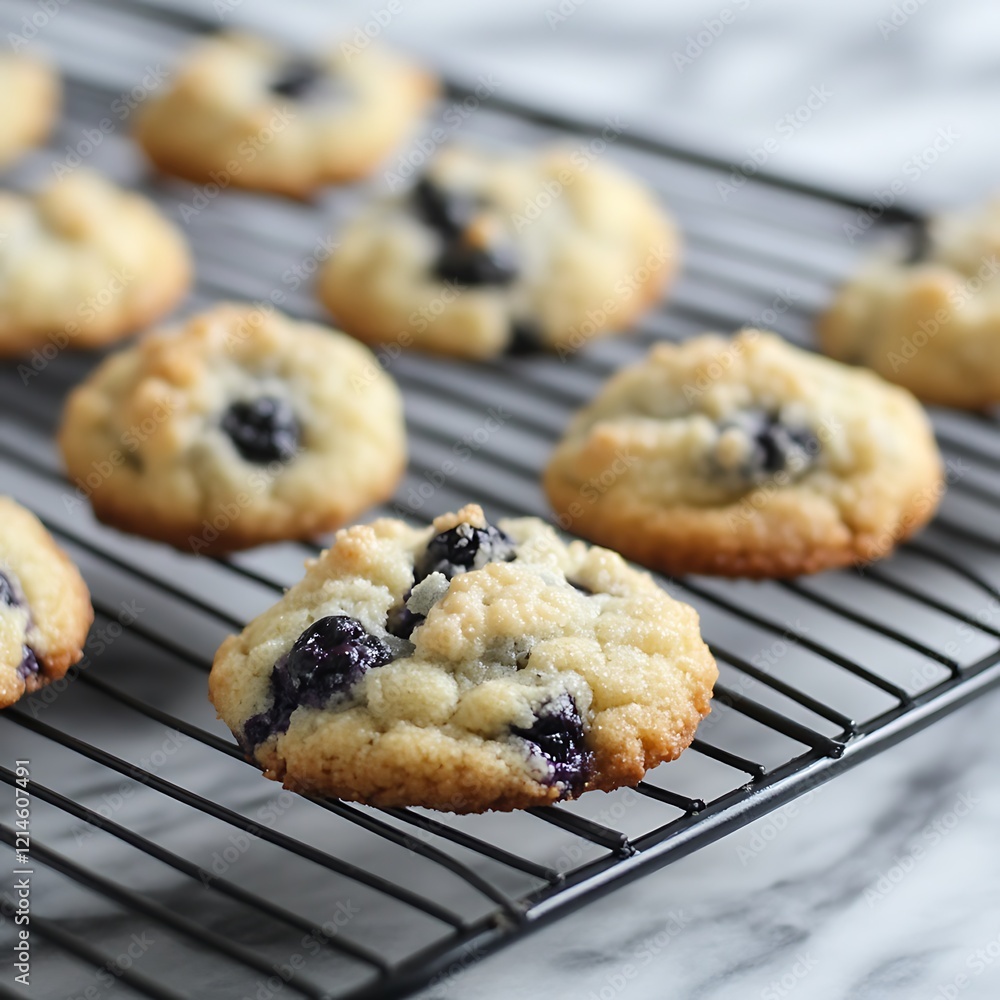Blueberry Muffin Cookies with Streusel Topping Blueberry Muffin Cookies with Streusel Topping
