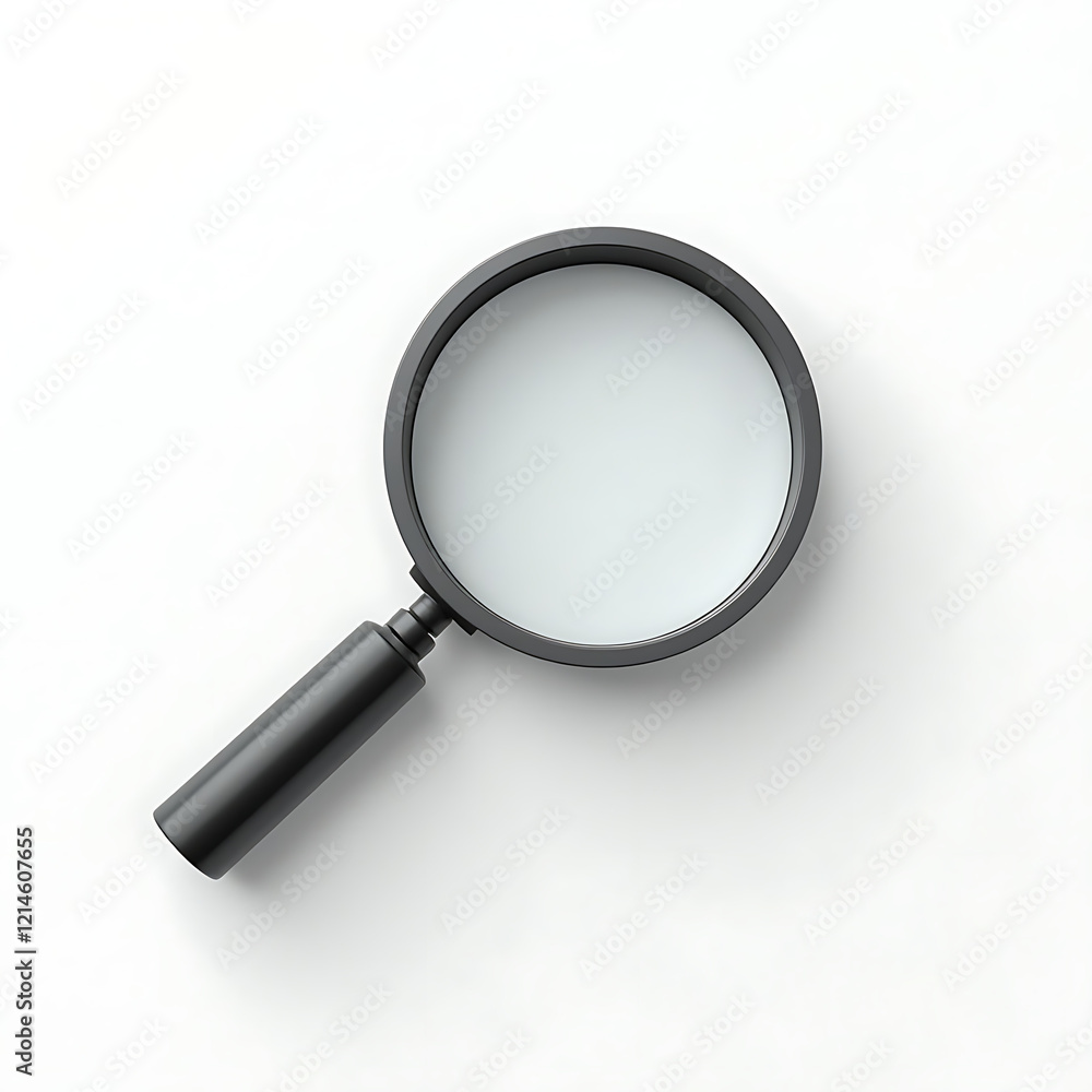 magnifying glass isolated on white magnifying glass isolated on white