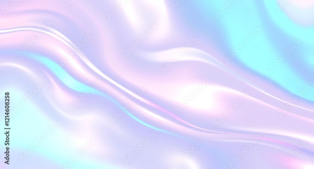 Fototapeta premium Translucent Hologram Background with Shimmering Patterns
