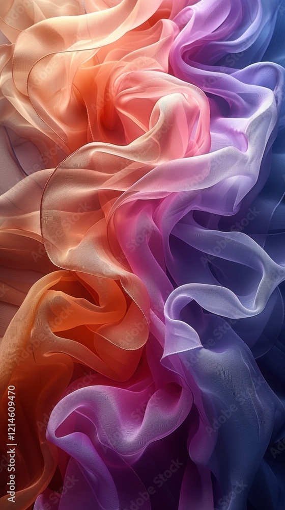 Obraz premium There are two colors of fabric on a black background