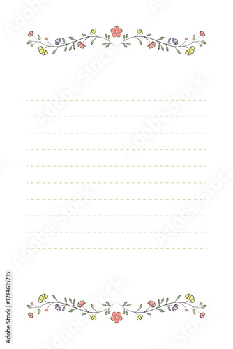 Wallpaper Mural Wedding, invitation, happy birthday card with elegant floral template. Greeting and thank you card with floral prints Torontodigital.ca