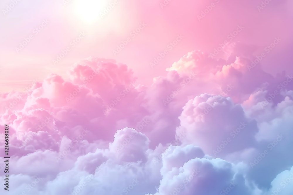Fantasy pastel sky concept: dreamy colorful clouds on pastel sky. Ultimate aesthetics of light and shadow. Fantasy pastel sky concept: dreamy colorful clouds on pastel sky. Ultimate aesthetics of light and shadow.