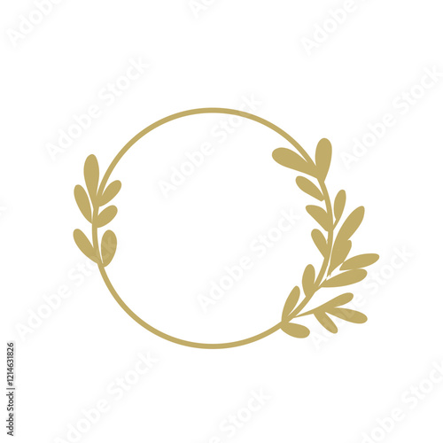 round frame art vector