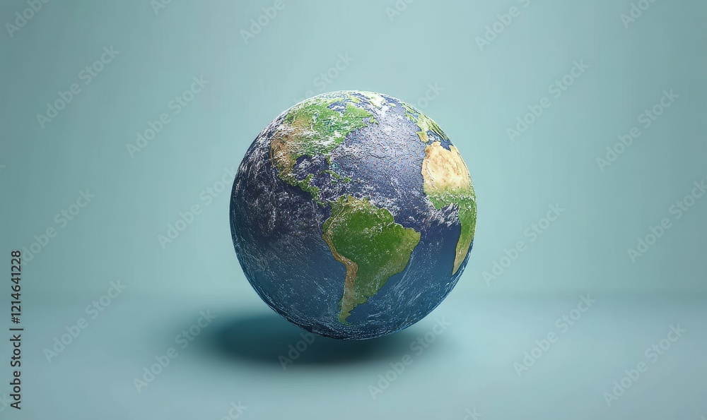 Global planet background. Global network planet Earth. 3D rendering. World map point., Generative AI Global planet background. Global network planet Earth. 3D rendering. World map point., Generative AI