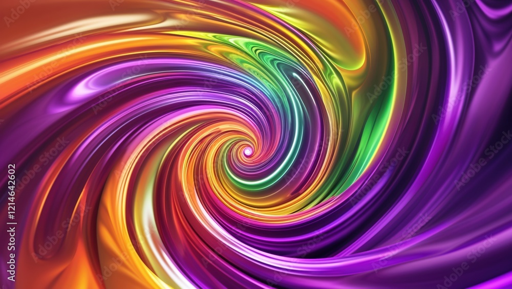 A vibrant, swirling pattern of colors creating a hypnotic, abstract design that captivates the viewer's imagination. A vibrant, swirling pattern of colors creating a hypnotic, abstract design that captivates the viewer's imagination.