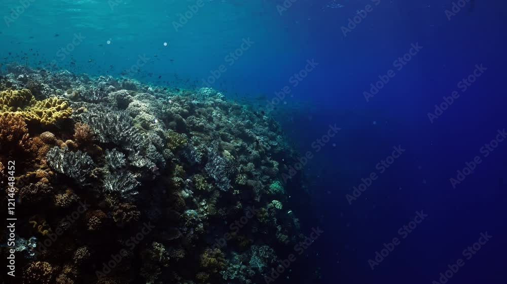 Sun Rays ligthning the Coral Reef - Indonesia Sun Rays ligthning the Coral Reef - Indonesia