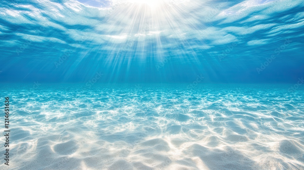 Obraz premium Pristine Underwater Environment with Natural Light