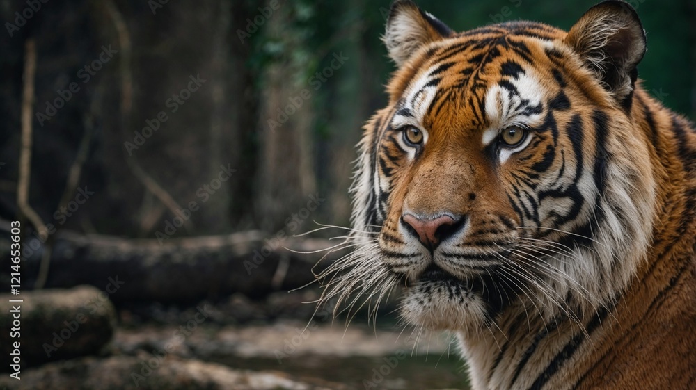 Fototapeta premium portrait of a tiger
