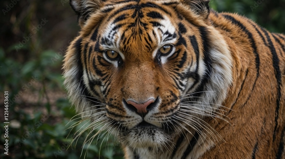 Fototapeta premium tiger in the zoo