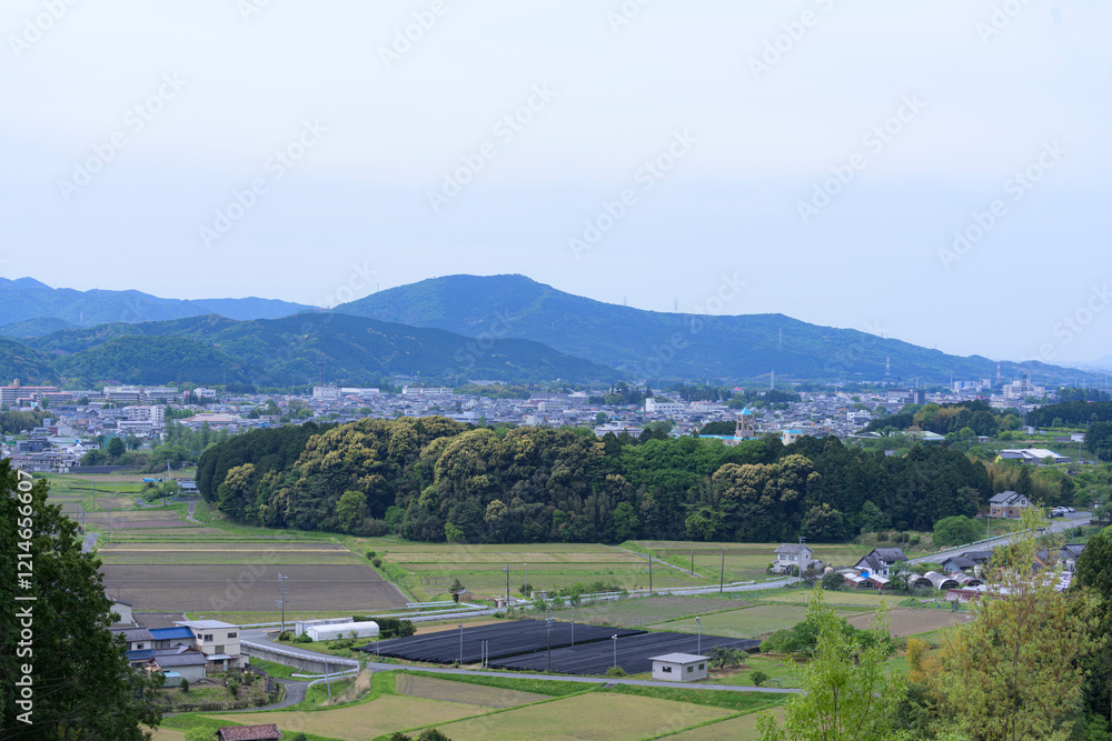 愛知県新城市の町並み 愛知県新城市の町並み