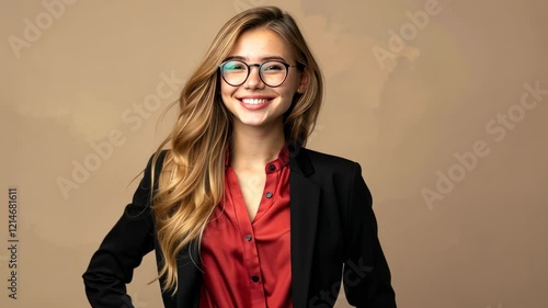 The Confident Smiling Woman