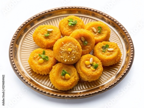 Surati Ghari: Delicious Gujarati Sweet, Chandni Padwa Festival Treat photo