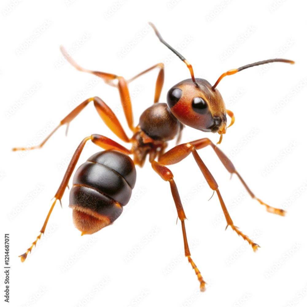 Ant isolated on transparent background Ant isolated on transparent background