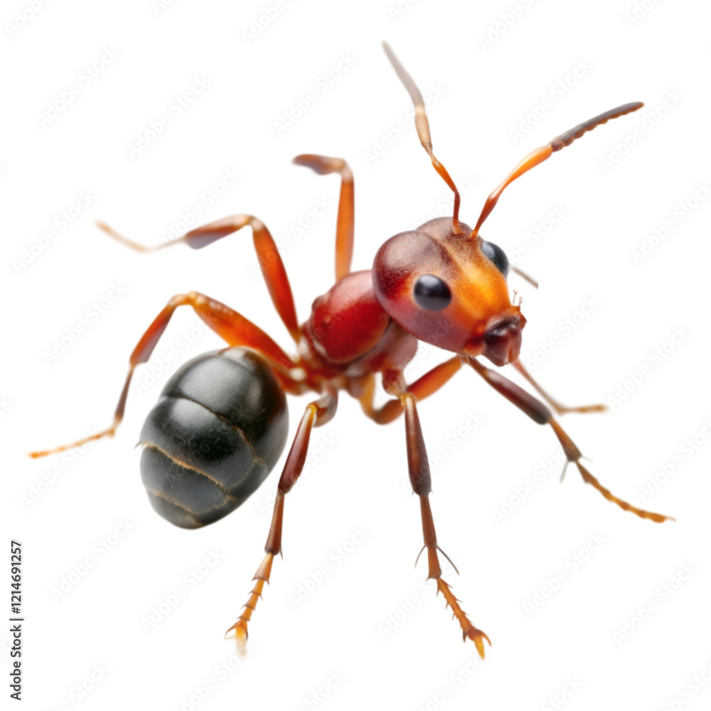 Ant isolated on transparent background Ant isolated on transparent background
