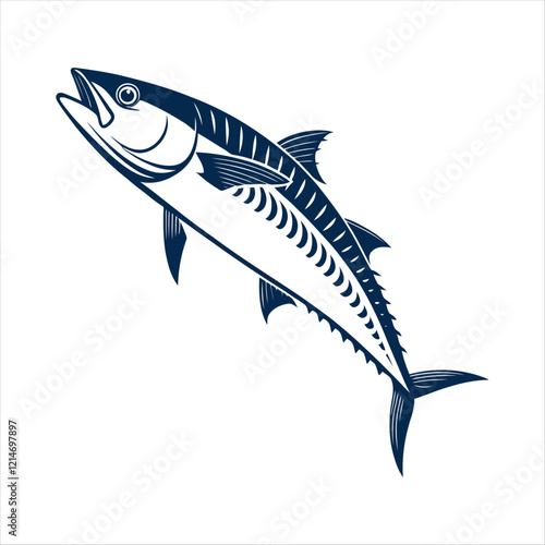 flounder fish vector design art 