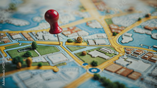 Local SEO Optimization: Enhancing Google My Business Listings with Location Icon and Sign for Business Success.