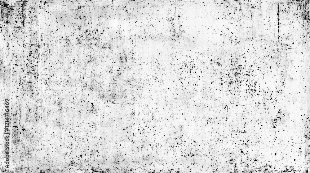 Fototapeta premium Grungy Black and White Wall Texture, High-Resolution Abstract Photography.