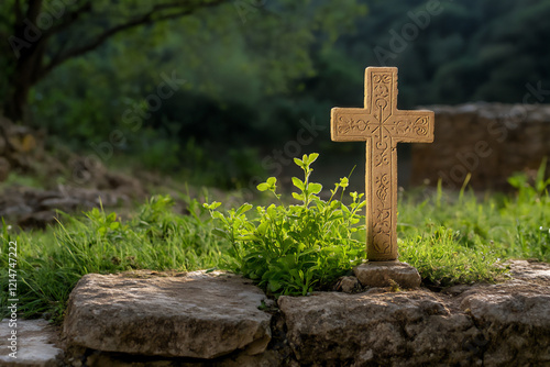 a cross  photo