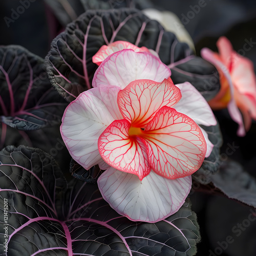 Efflorescence of the Nyctaginaceae Family: A Study in Contrast, Texture and Colors