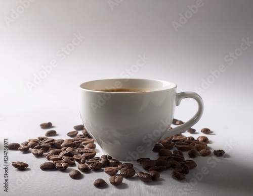 Obraz na płótnie cup of coffee w salonie