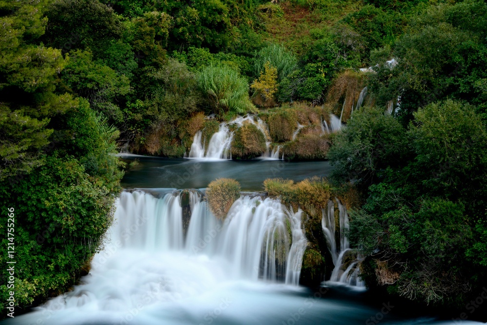 Naklejka premium Wasserfälle