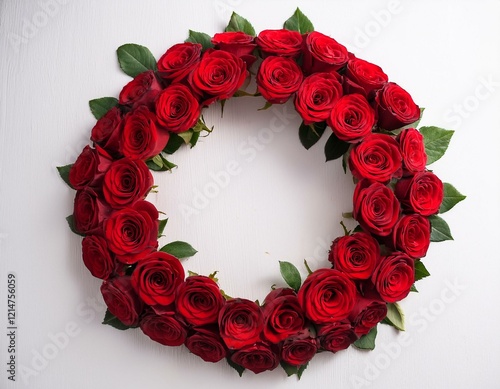 Obraz na płótnie rose frame w salonie