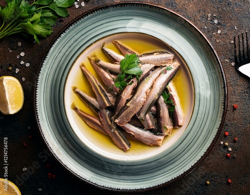 Obraz na płótnie Anchois w salonie