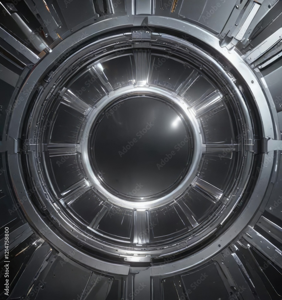 Futuristic metallic background with pulsing silver energy emanating from the center, silver, luminous, powerful., energy Futuristic metallic background with pulsing silver energy emanating from the center, silver, luminous, powerful., energy