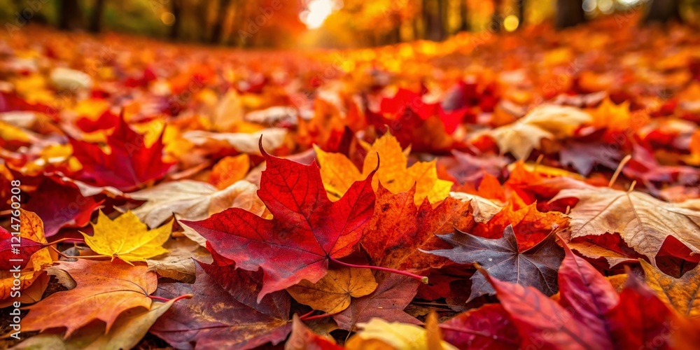 Autumn Foliage Background: Full Frame Creeping Fall Colors Stock Photo Autumn Foliage Background: Full Frame Creeping Fall Colors Stock Photo
