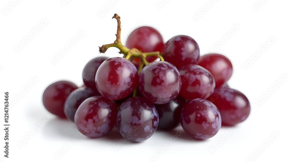 grapes isolated on a pure white background grapes isolated on a pure white background