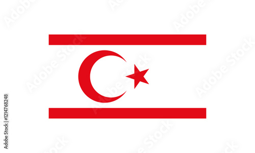 Flag of Turkish Republic of Northern Cyprus