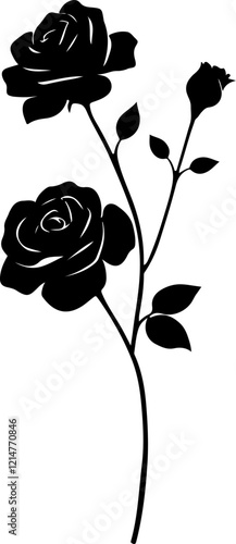 
Rose Silhouette Collection, Elegant Rose Vector Art, Rose Silhouette Designs, Minimalist Rose Graphics, Artistic Rose Silhouettes, Rose Shadow Illustrations, Floral Silhouette Vector Art, Classic Ros