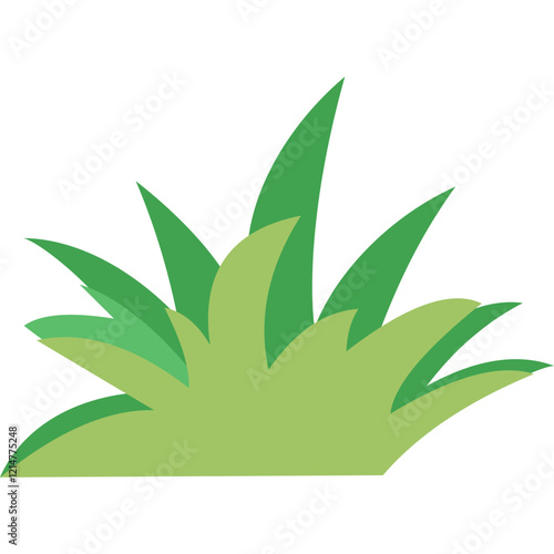 Cute bush illustration