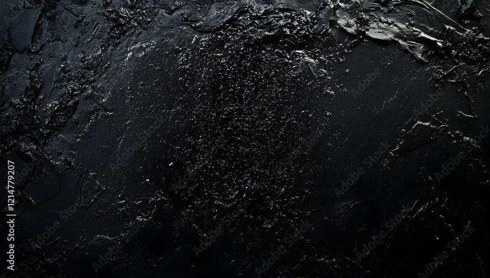 Dark Abstract Texture: A Study in Black Dark Abstract Texture: A Study in Black