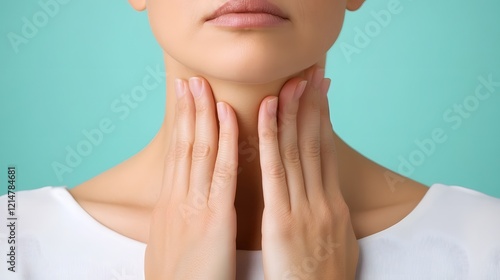 Woman Consulting Dermatologist for Post-Herpes Zoster Neuralgia Treatment photo