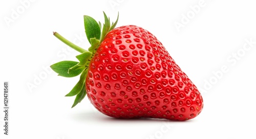 Juicy Red Strawberry Fresh Fruit Summer Berry Food Photography