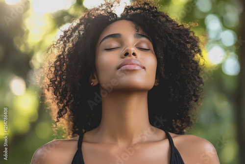 synchronization of breathing and heart rate to relieve stress.