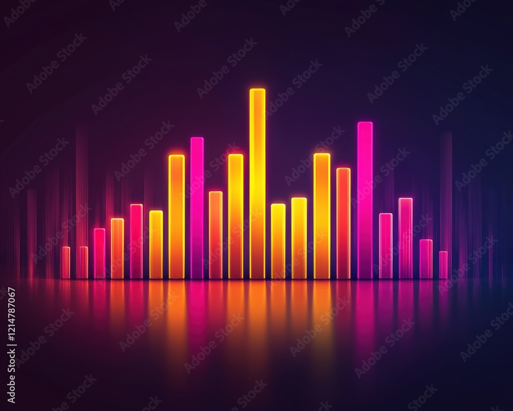 A glowing sound spectrum icon symbolizing dynamic audio performance. A glowing sound spectrum icon symbolizing dynamic audio performance.