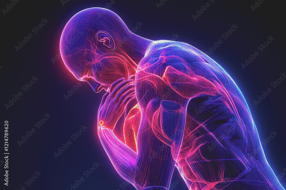synchronization of breathing and heart rate to relieve stress.