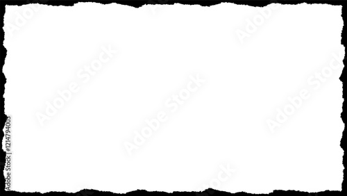 Frame border rough edge grunge