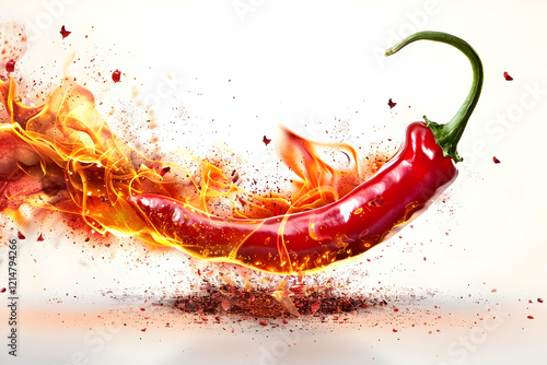 Red Chili Pepper Burns in F...