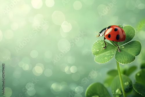 Ladybug Perches Gracefully ...