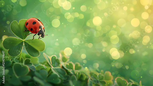 Ladybug explores a vibrant ...