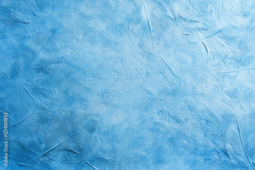 Wallpaper Mural textured cyan blue background with slightly glossy effect, perfect for various design applications. This versatile backdrop adds depth and interest to any project Torontodigital.ca